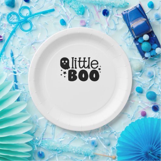 Lil Boo Halloween 2025 Pappteller (Party)