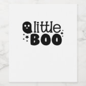 Lil Boo Halloween 2025 Weinetikett (Einzelnes Label)