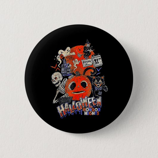 Lil Boo Halloween Horror jeden 3. Oktober Button (Vorderseite)