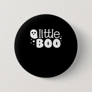 Lil Boo Halloween im Vintage-Stil Button