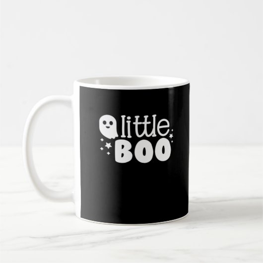 Lil Boo Halloween Vintage Style Kaffeetasse (Links)
