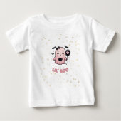 LIL' BOO Niedlich Pink Ghost mit Ballon T - Shirt (Vorderseite)