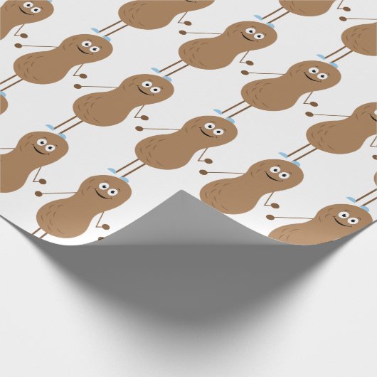 Lil Boy Erdnuss Geschenkpapier (Ecke)