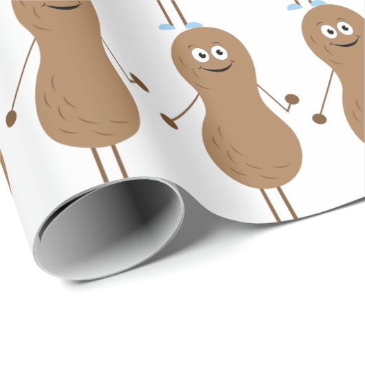 Lil Boy Erdnuss Geschenkpapier (Rolleneckpunkt)
