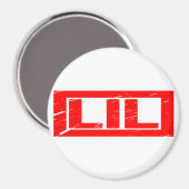 Lil Briefmarke Magnet (Vorderseite/Rückseite)