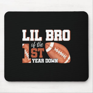 Lil Bro des 1-jährigen Geburtstagsfußballs 1. Mousepad