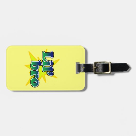 Lil Bro Gepäckanhänger (Vorderseite horizontal)