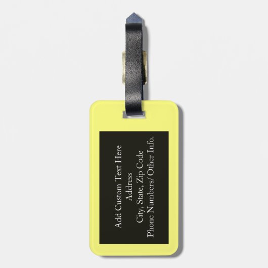 Lil Bro Gepäckanhänger (Rückseite vertikal)