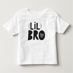 LIL BRO klumpige Art scandi moderner mutiger Spaß Kleinkind T-shirt