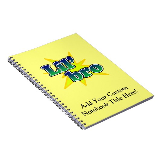 Lil Bro Notizblock (Rechte Seite)