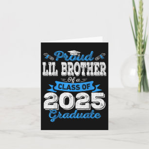 Lil Brother 2025 Abschluss Proud Lil Brother Cl O Karte