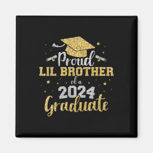 Lil Brother Cl von 2024 Graduate Senior Abschluss Magnet