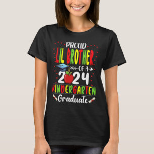 Lil Bruder von 2024 Kindergarten Graduate T-Shirt