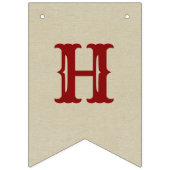 Lil' Buckaroo (blondes Haar) Wimpelkette (Zweite Fahne)