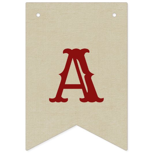 Lil' Buckaroo (blondes Haar) Wimpelkette (Dritte Fahne)