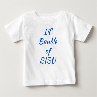 Lil' Bundle von SISU Finnish Baby T - Shirt