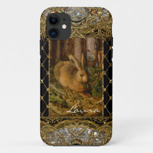 Lil Bunny im Garden Monogramm Case-Mate iPhone Hülle