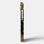 Lil Bunny in der Garden Monogram Case-Mate iPhone Hülle (Rückseite / Links)