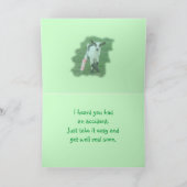 Lil Bunny wird gut angepasst Karte (Innenseite)