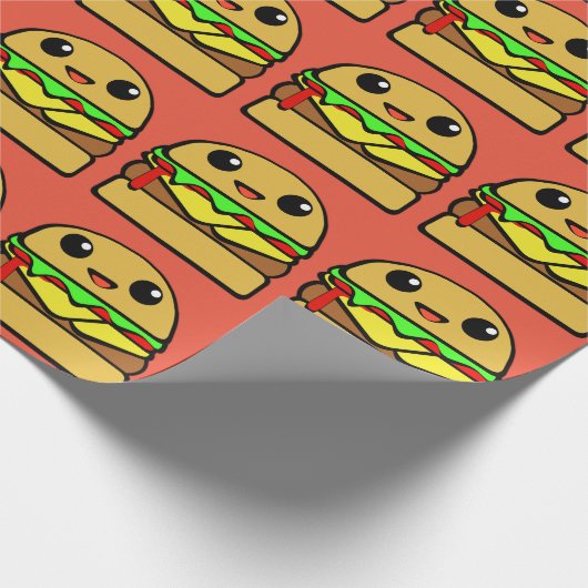 Lil Cheeseburger Geschenkpapier (Ecke)