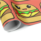 Lil Cheeseburger Geschenkpapier (Rolleneckpunkt)