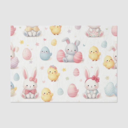 Lil Chicks & Bunny's Seidenpapier (Vorderseite)