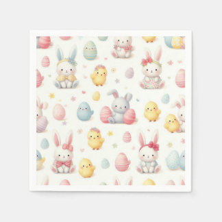 Lil Chicks & Bunny's Serviette