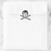 Lil Chiz Lieben Bacon Sticker! Runder Aufkleber (Tasche)