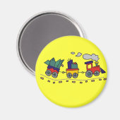 Lil Choo Choo Train Magnet (Vorderseite/Rückseite)