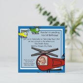 Lil' Chopper Einladung (Stehend Vorderseite)