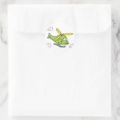 Lil Chopper Runder Aufkleber (Tasche)