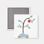 Lil Christmas Tree Magnet (Vorderseite/Rückseite)