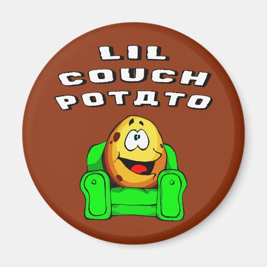 Lil Couch Potato Magnet (Vorne)
