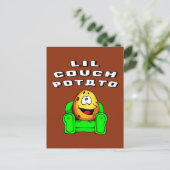 Lil Couch Potato Postkarte (Stehend Vorderseite)