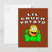 Lil Couch Potato Postkarte (Vorne/Hinten)