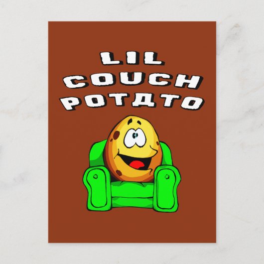Lil Couch Potato Postkarte (Vorderseite)