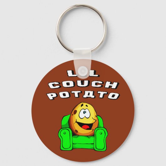 Lil Couch Potato Schlüsselanhänger (Vorderseite)