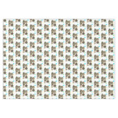 Lil Cowboy und Bärenland und Western Tischdecke (Vorderseite (Horizontal))