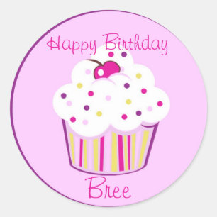 Lil' Cupcake Runder Aufkleber