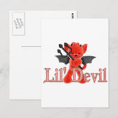 Lil' Devil Postkarte (Vorne/Hinten)