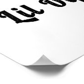 Lil Dipper Constellation Ursa Minor Poster (Ecke)