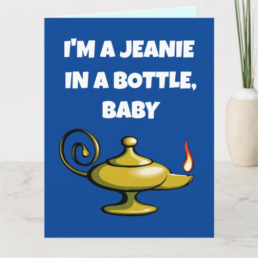 LIL' DIRTY FUN Romantic Greeting Card HUSBAND IHN Karte (Vorderseite)