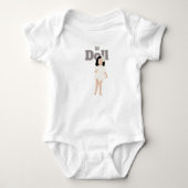 Lil doll T - Shirt Baby Bodysuit (Vorderseite)
