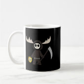 Lil Doom Moose - Funny Reaper Cartoon  Kaffeetasse (Links)