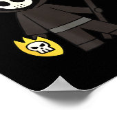 Lil Doom Moose - Funny Reaper Cartoon  Poster (Ecke)