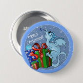 lil' Dragon Snowflake Button (Vorne & Hinten)
