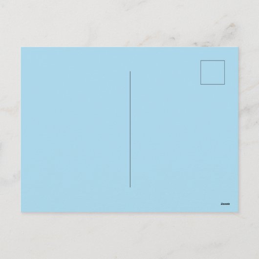 lil' Dragon Snowflake Feiertagspostkarte (Rückseite)