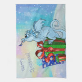lil' Dragon Snowflake Geschirrtuch (Vertikal)