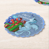 lil' Dragon Snowflake Untersetzer (angewinkelt)