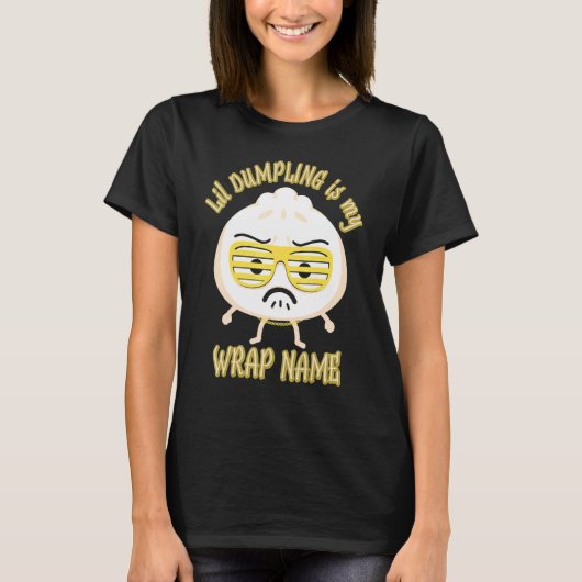 Lil Dumpling Asian Dim Sum Joke Food T-Shirt (Vorderseite)